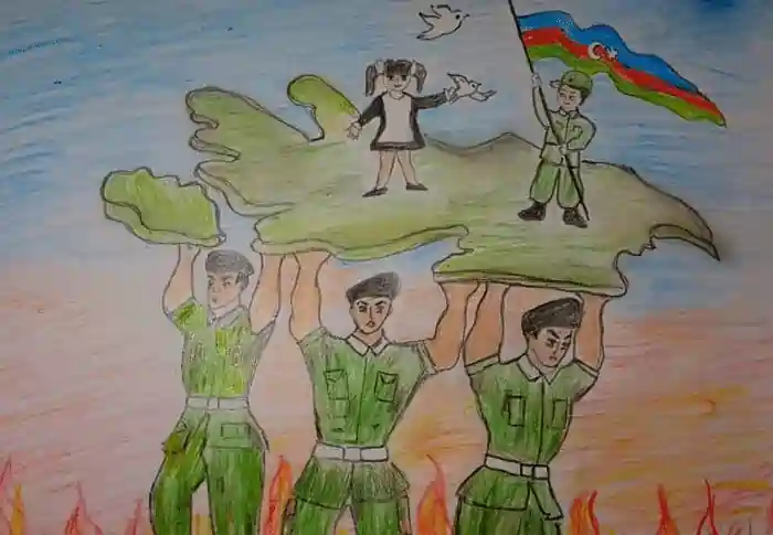 Zəfər Gününə aid şəkillər zefer resmleri cekmek 8 noyabr zefer gunune aid resm cek 7