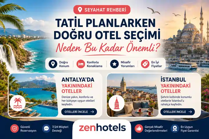 Tatil Planlarken Doğru Otel Seçimi Neden Bu Kadar Önemli?