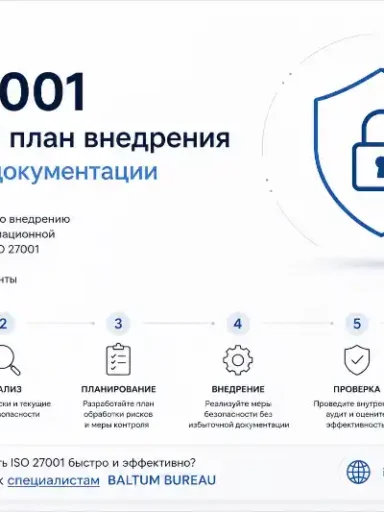ISO/IEC 27003: пошаговый план внедрения ISO 27001 без лишней документации